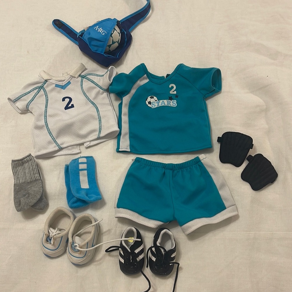 American Girl Doll 2 in 1 Soccer Set